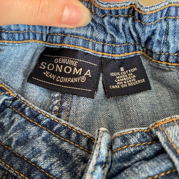 Genuine Sonoma Jean Company pants. Thin jean material. Fits like small. - Picture 3 of 3